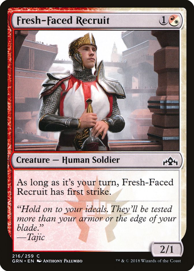 Fresh-Faced Recruit [Guilds of Ravnica] | Deep Dive Games St. Marys