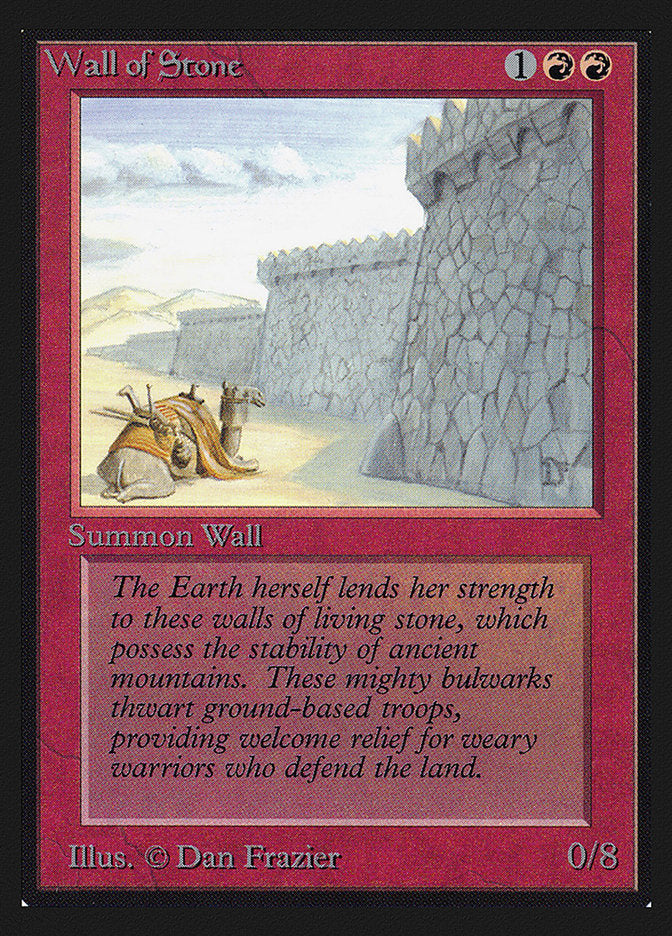 Wall of Stone [International Collectors' Edition] | Deep Dive Games St. Marys