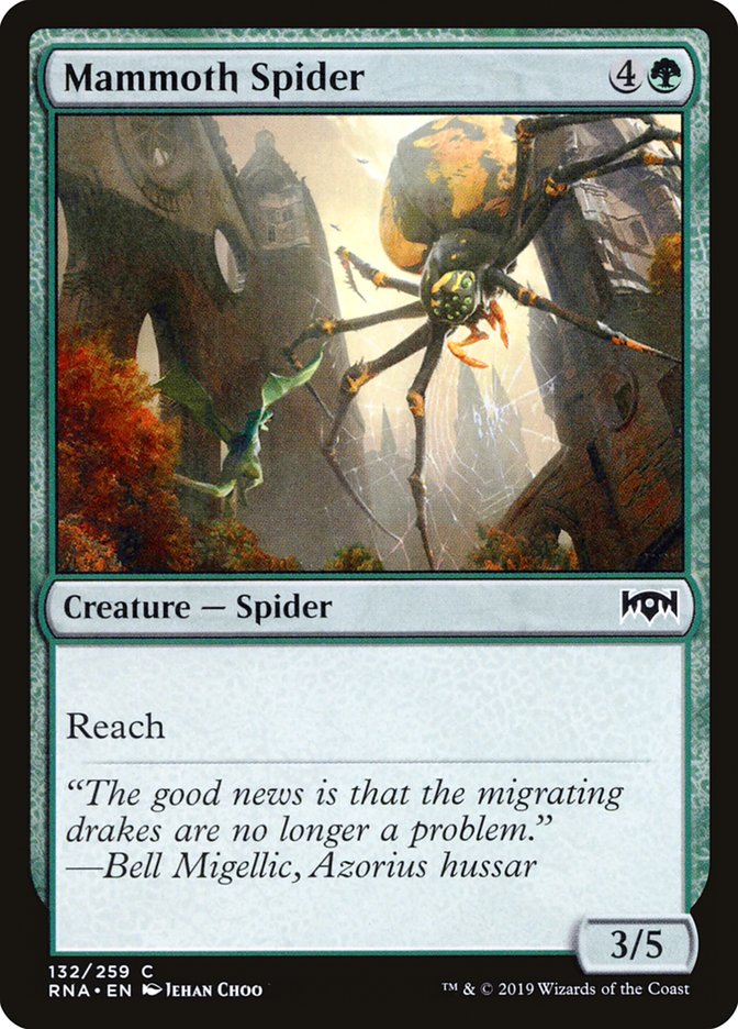 Mammoth Spider [Ravnica Allegiance] | Deep Dive Games St. Marys