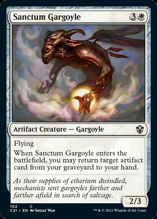 Sanctum Gargoyle [Commander 2021] | Deep Dive Games St. Marys