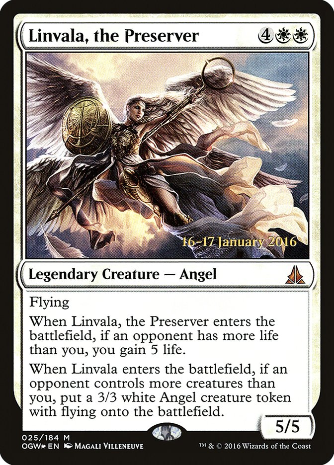 Linvala, the Preserver [Oath of the Gatewatch Prerelease Promos] | Deep Dive Games St. Marys