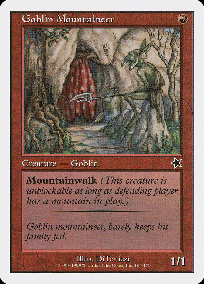 Goblin Mountaineer [Starter 1999] | Deep Dive Games St. Marys