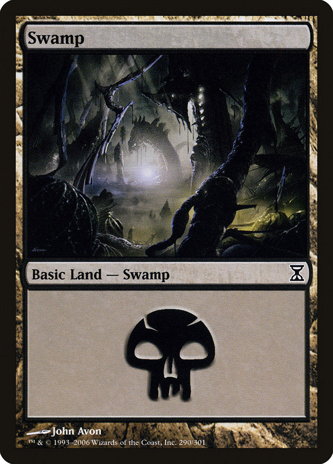 Swamp (290) [Time Spiral] | Deep Dive Games St. Marys