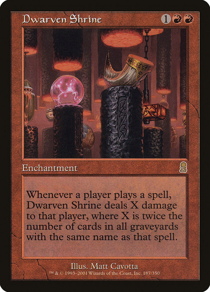 Dwarven Shrine [Odyssey] | Deep Dive Games St. Marys