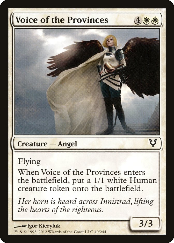 Voice of the Provinces [Avacyn Restored] | Deep Dive Games St. Marys