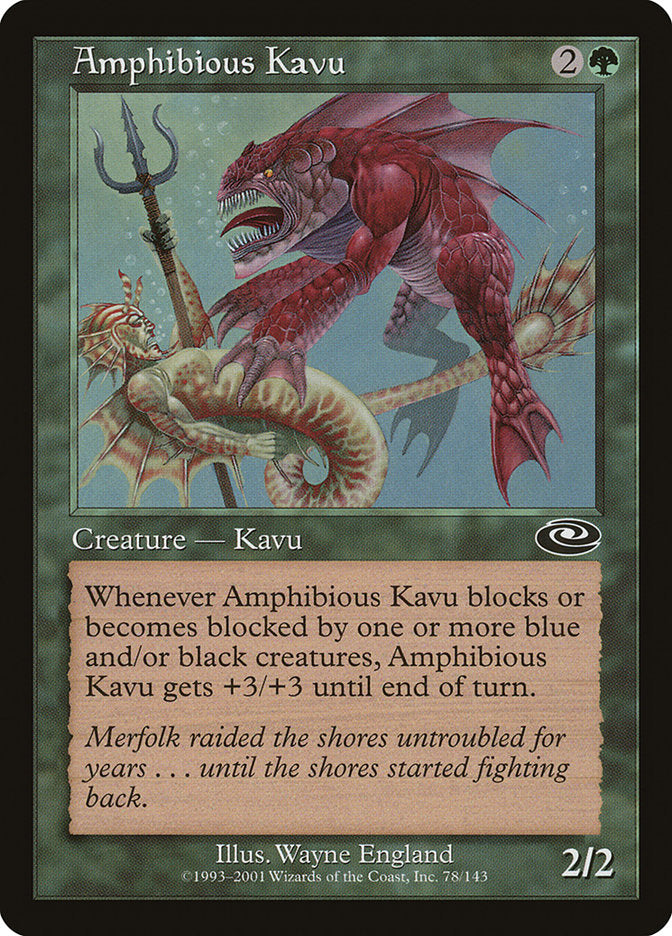 Amphibious Kavu [Planeshift] | Deep Dive Games St. Marys