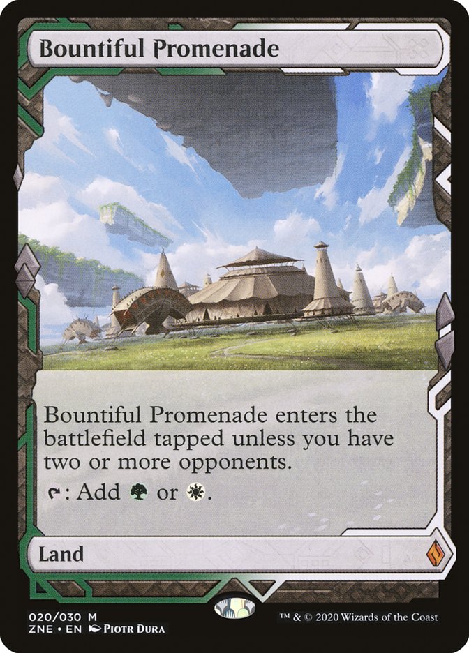 Bountiful Promenade (Expeditions) [Zendikar Rising Expeditions] | Deep Dive Games St. Marys