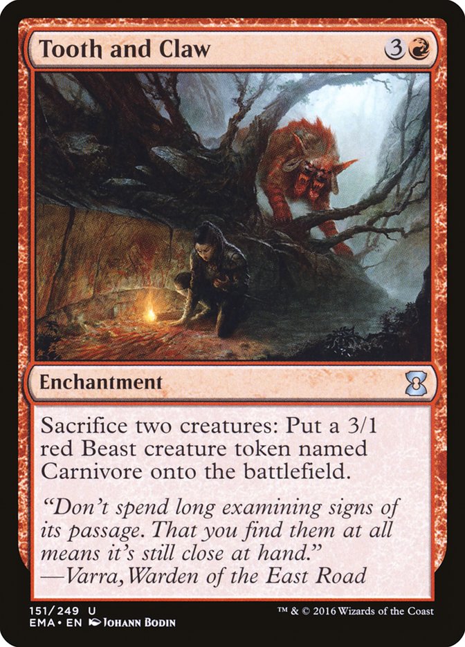Tooth and Claw [Eternal Masters] | Deep Dive Games St. Marys