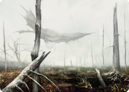Swamp Art Card [Dominaria United Art Series] | Deep Dive Games St. Marys