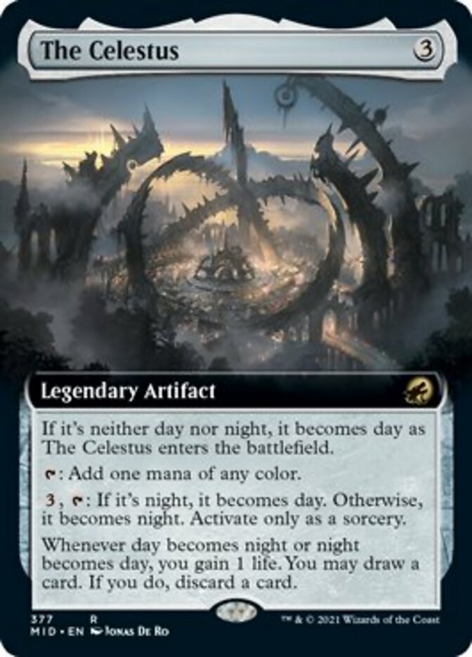 The Celestus (Extended Art) [Innistrad: Midnight Hunt] | Deep Dive Games St. Marys