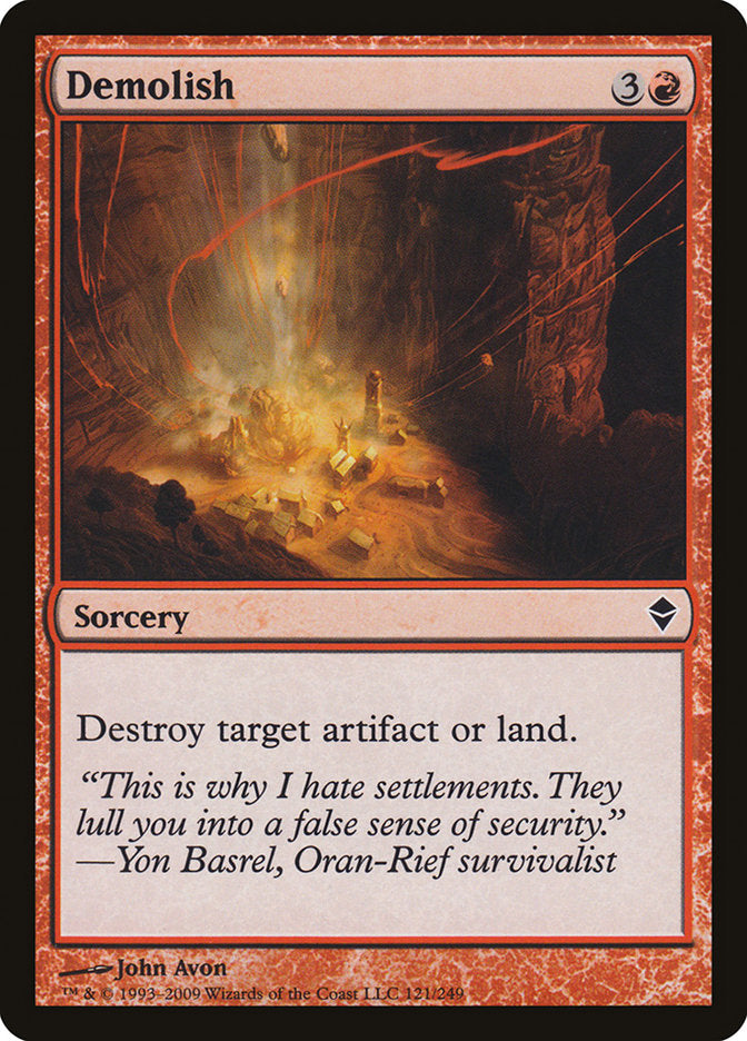 Demolish [Zendikar] | Deep Dive Games St. Marys
