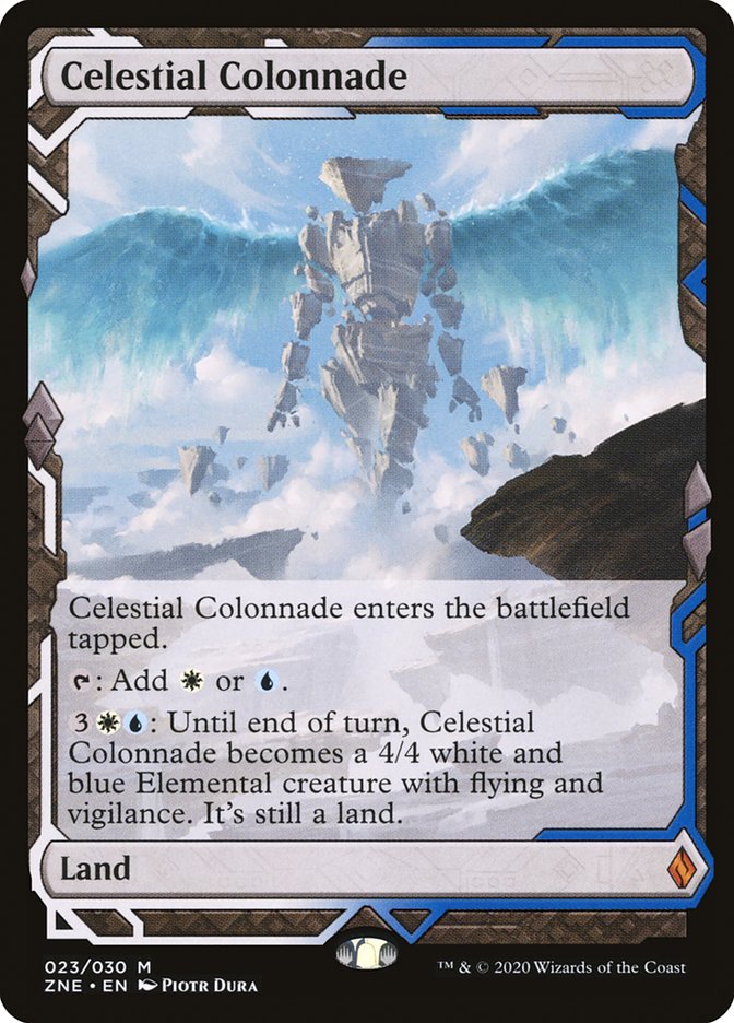 Celestial Colonnade (Expeditions) [Zendikar Rising Expeditions] | Deep Dive Games St. Marys