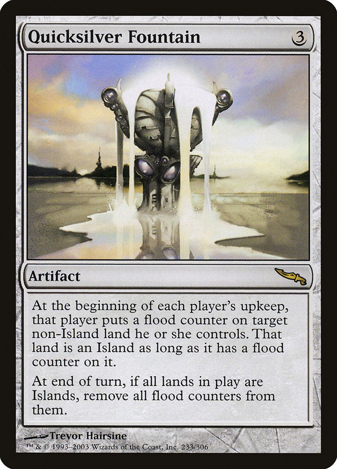 Quicksilver Fountain [Mirrodin] | Deep Dive Games St. Marys