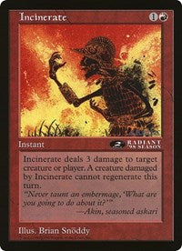 Incinerate (Oversized) [Oversize Cards] | Deep Dive Games St. Marys