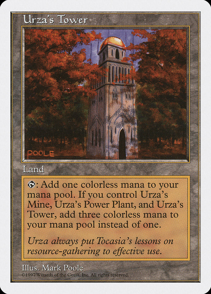 Urza's Tower [Fifth Edition] | Deep Dive Games St. Marys