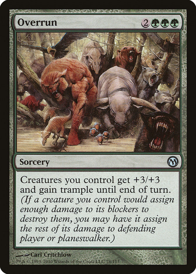 Overrun [Duels of the Planeswalkers] | Deep Dive Games St. Marys