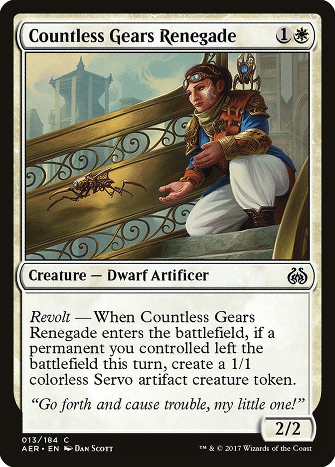 Countless Gears Renegade [Aether Revolt] | Deep Dive Games St. Marys