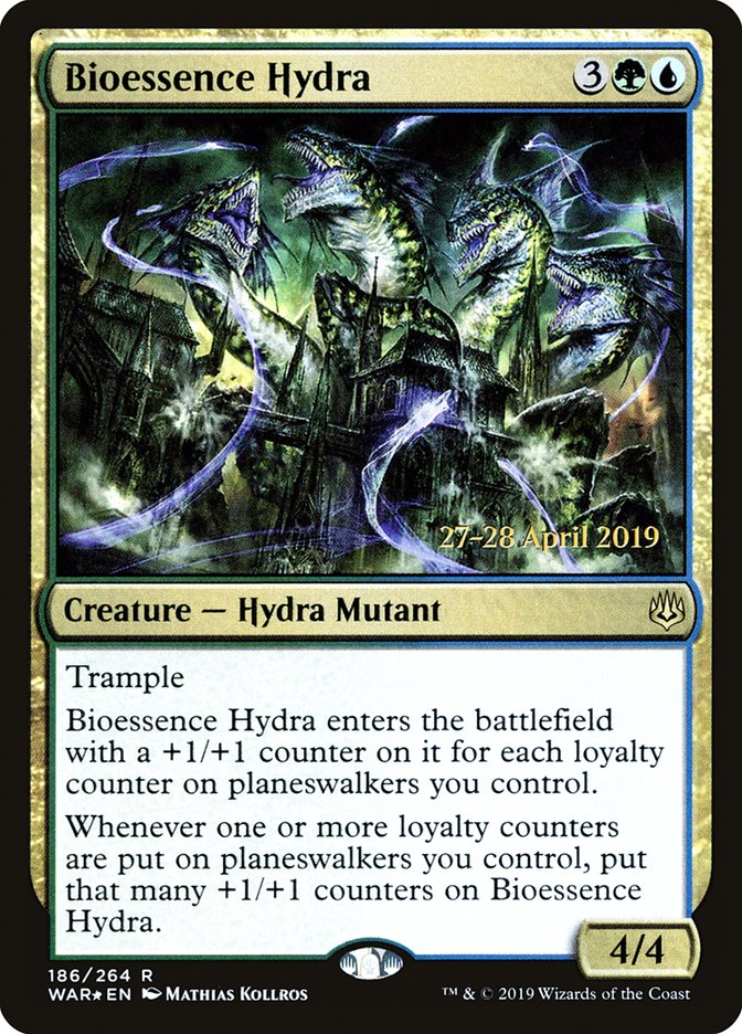 Bioessence Hydra [War of the Spark Prerelease Promos] | Deep Dive Games St. Marys