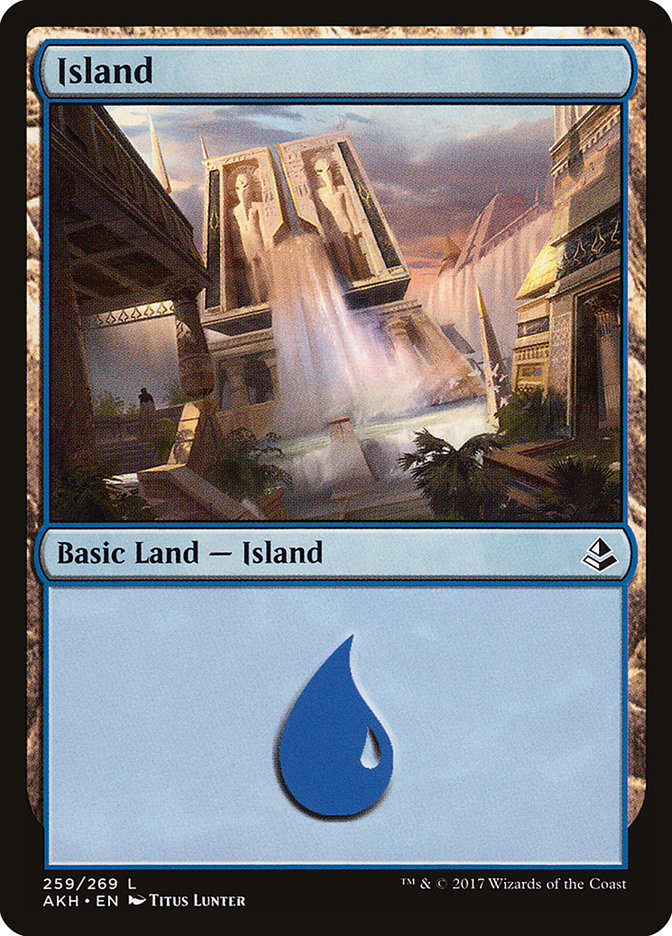 Island (259) [Amonkhet] | Deep Dive Games St. Marys