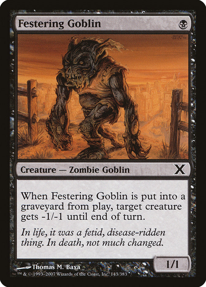 Festering Goblin [Tenth Edition] | Deep Dive Games St. Marys