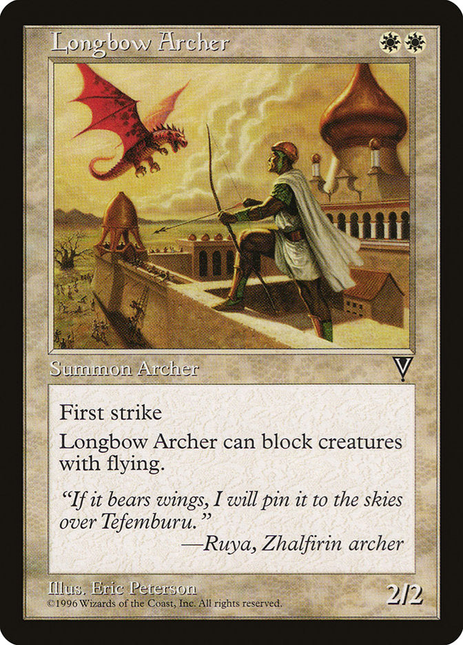 Longbow Archer [Visions] | Deep Dive Games St. Marys