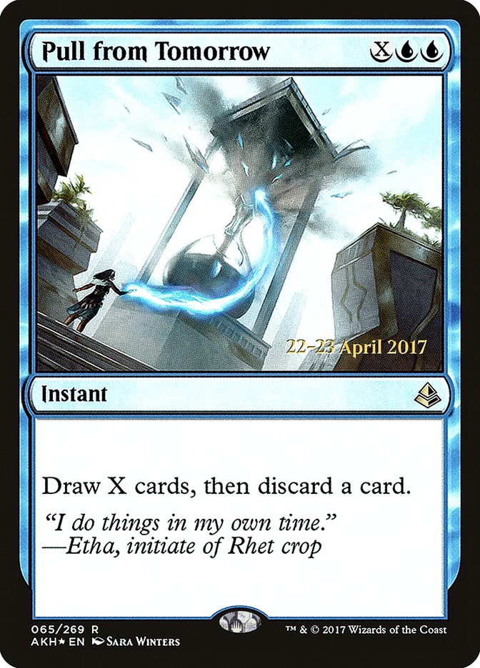 Pull from Tomorrow [Amonkhet Prerelease Promos] | Deep Dive Games St. Marys