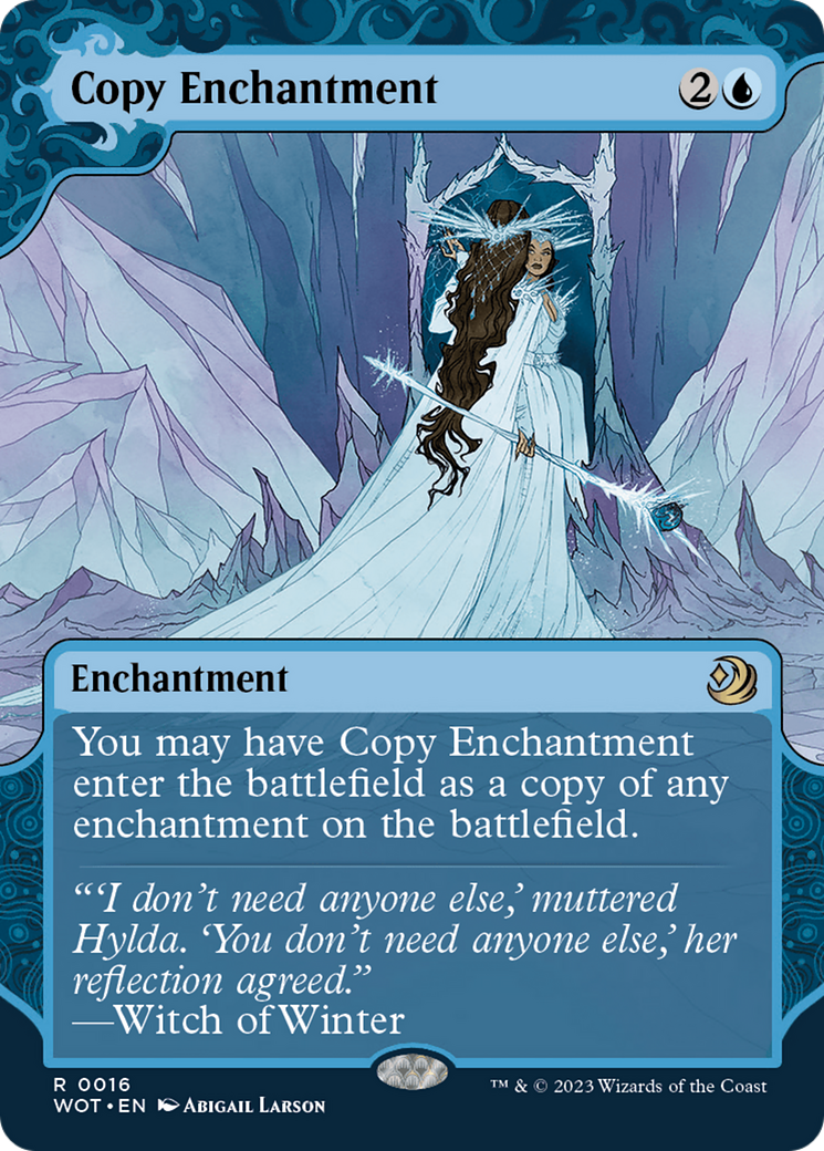 Copy Enchantment [Wilds of Eldraine: Enchanting Tales] | Deep Dive Games St. Marys