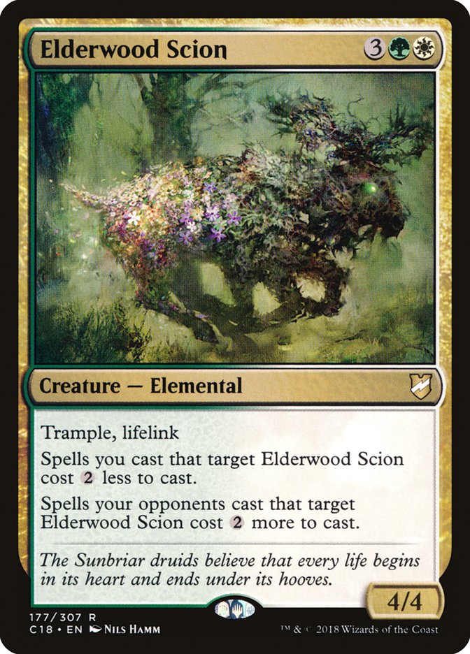 Elderwood Scion [Commander 2018] | Deep Dive Games St. Marys