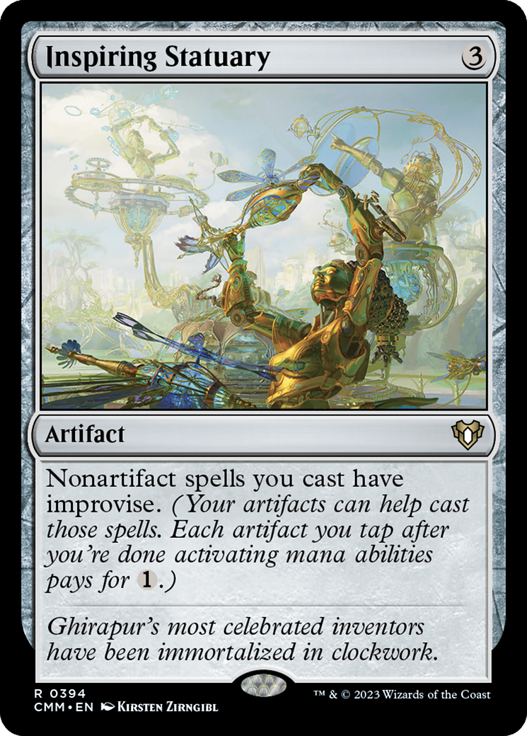 Inspiring Statuary [Commander Masters] | Deep Dive Games St. Marys