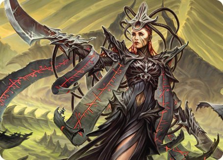 Testament Bearer Art Card [Phyrexia: All Will Be One Art Series] | Deep Dive Games St. Marys