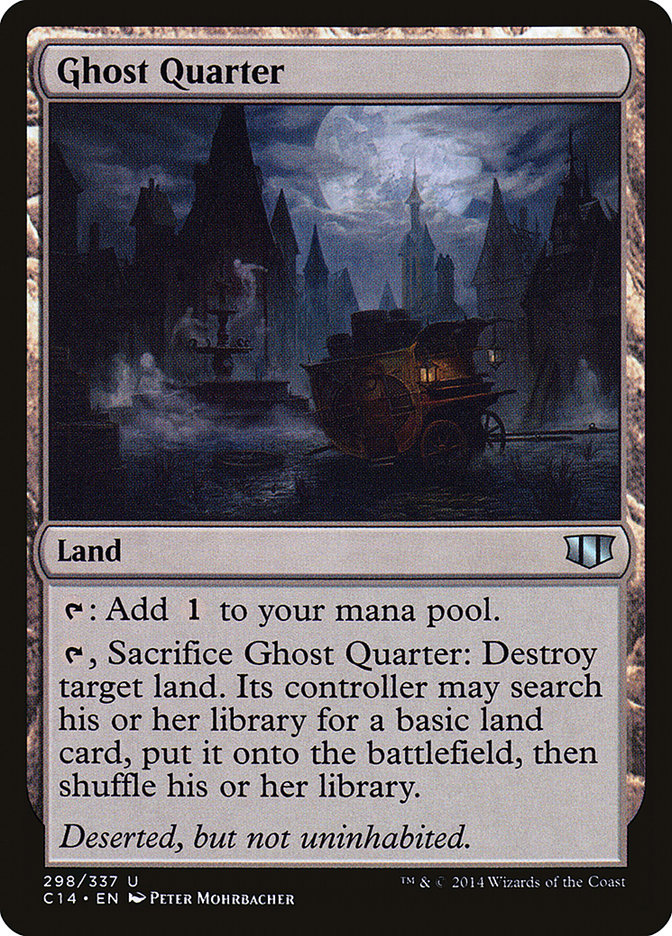 Ghost Quarter [Commander 2014] | Deep Dive Games St. Marys
