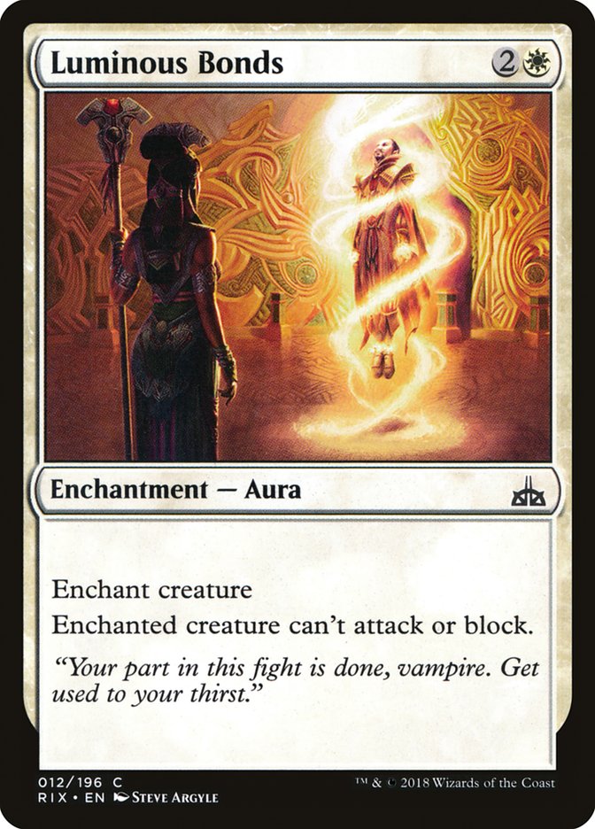 Luminous Bonds [Rivals of Ixalan] | Deep Dive Games St. Marys