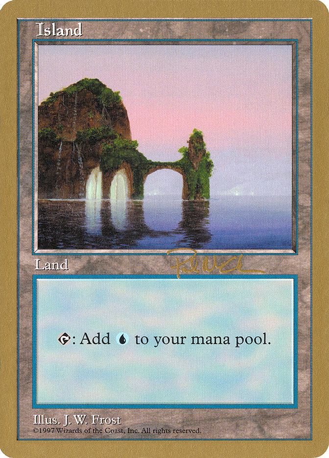 Island (pm434) (Paul McCabe) [World Championship Decks 1997] | Deep Dive Games St. Marys