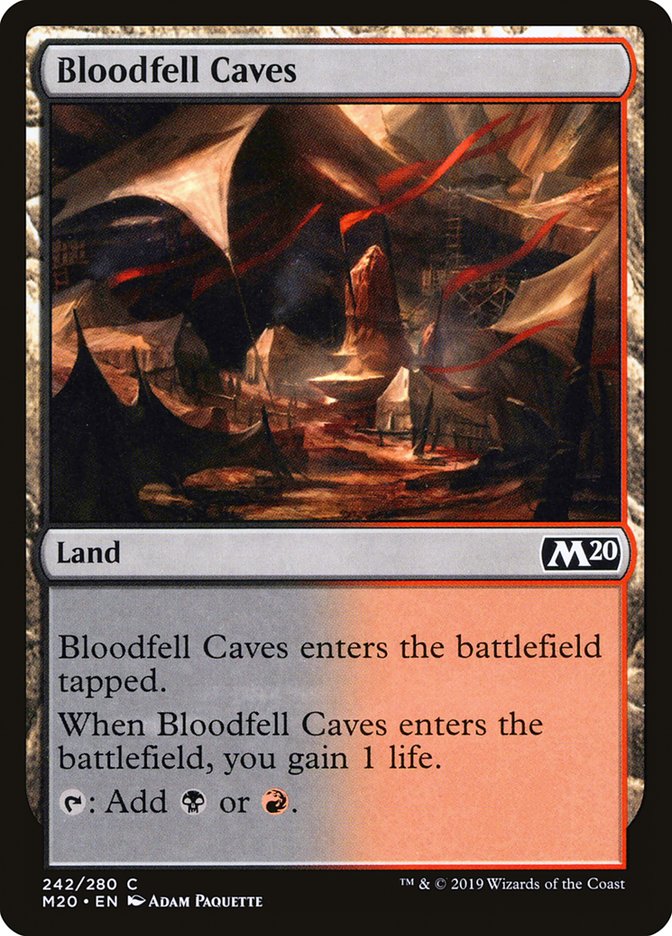 Bloodfell Caves [Core Set 2020] | Deep Dive Games St. Marys