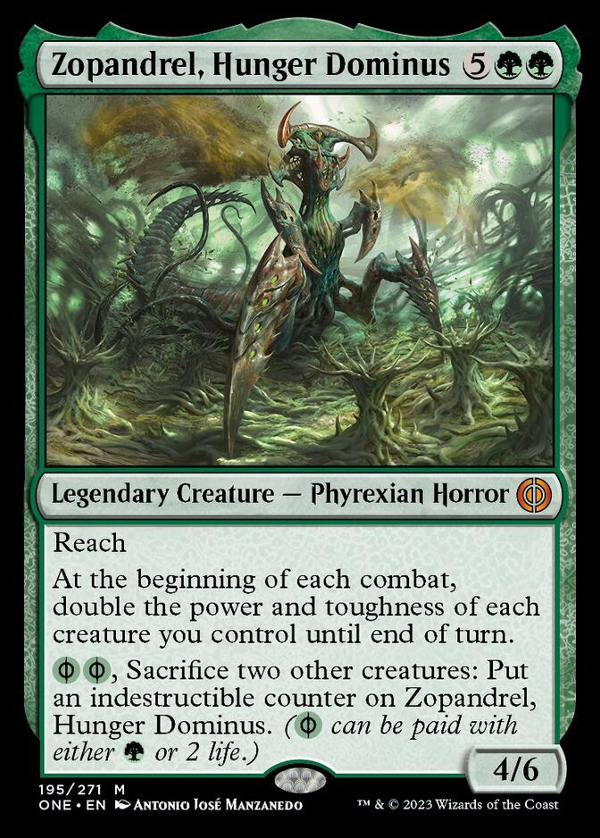 Zopandrel, Hunger Dominus [Phyrexia: All Will Be One] | Deep Dive Games St. Marys