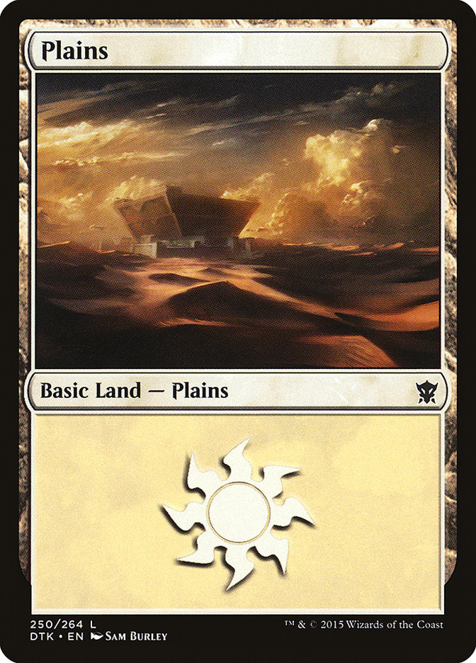 Plains (250) [Dragons of Tarkir] | Deep Dive Games St. Marys