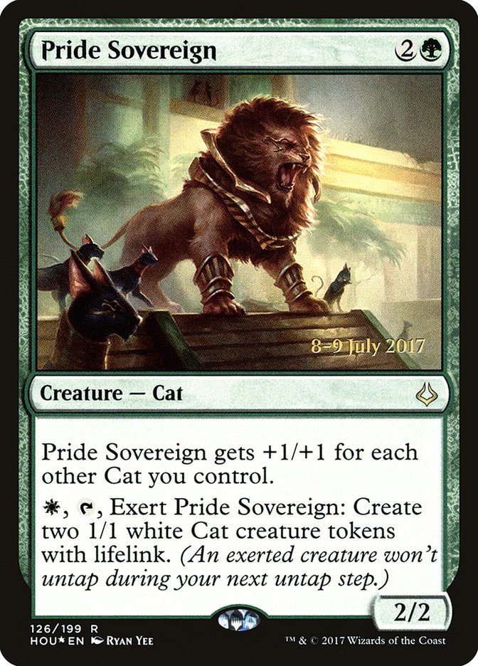 Pride Sovereign [Hour of Devastation Prerelease Promos] | Deep Dive Games St. Marys