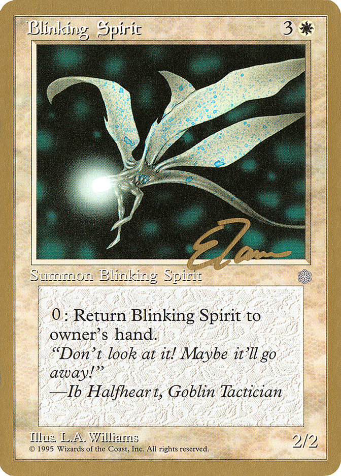 Blinking Spirit (Eric Tam) [Pro Tour Collector Set] | Deep Dive Games St. Marys