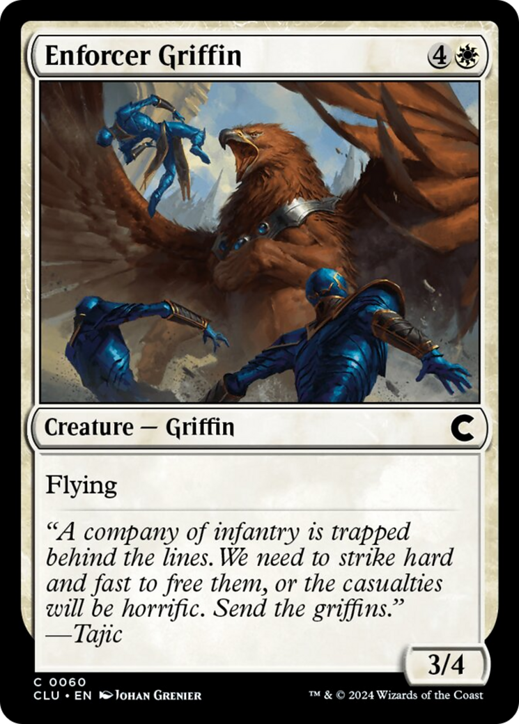 Enforcer Griffin [Ravnica: Clue Edition] | Deep Dive Games St. Marys