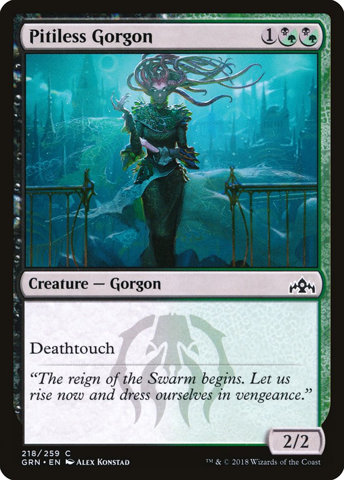 Pitiless Gorgon [Guilds of Ravnica] | Deep Dive Games St. Marys