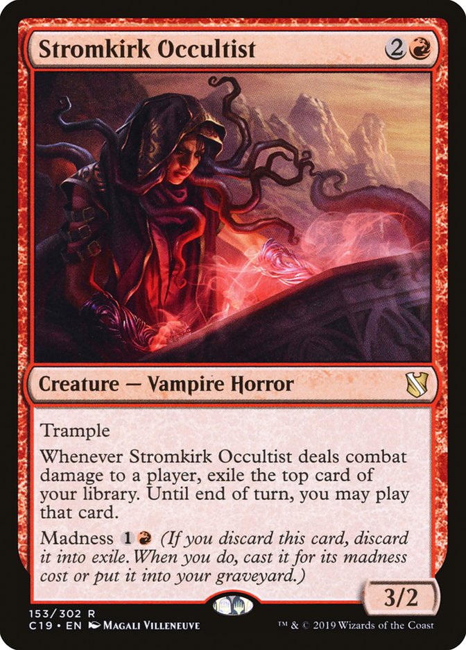 Stromkirk Occultist [Commander 2019] | Deep Dive Games St. Marys