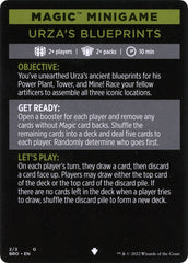 Urza's Blueprints (Magic Minigame) [The Brothers' War Minigame] | Deep Dive Games St. Marys