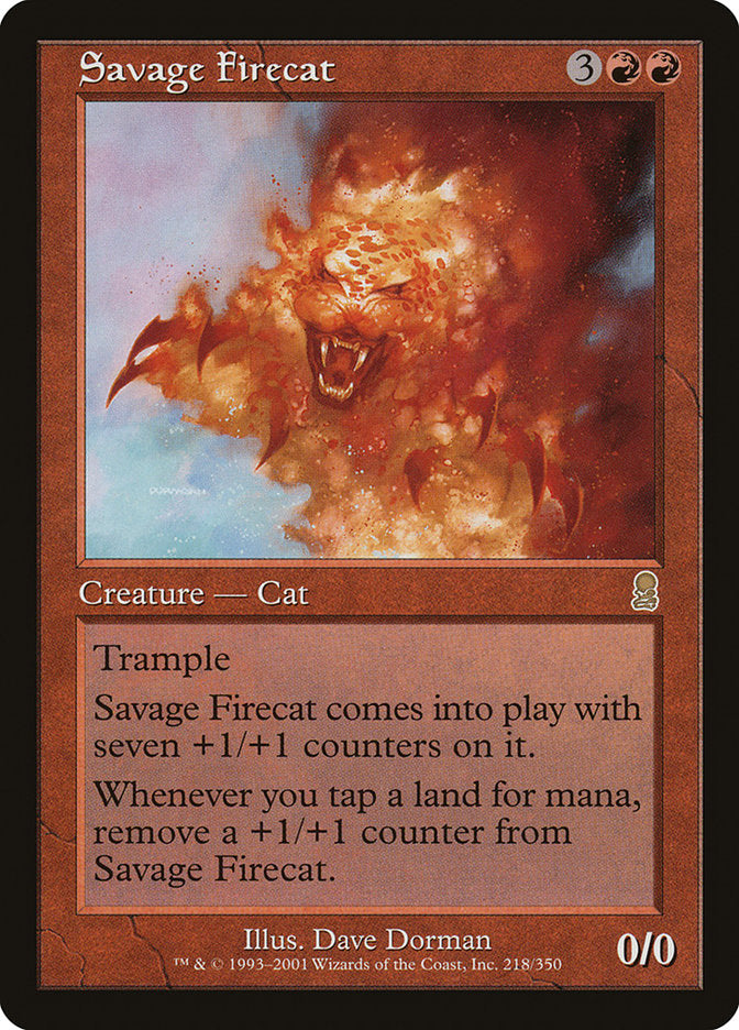 Savage Firecat [Odyssey] | Deep Dive Games St. Marys