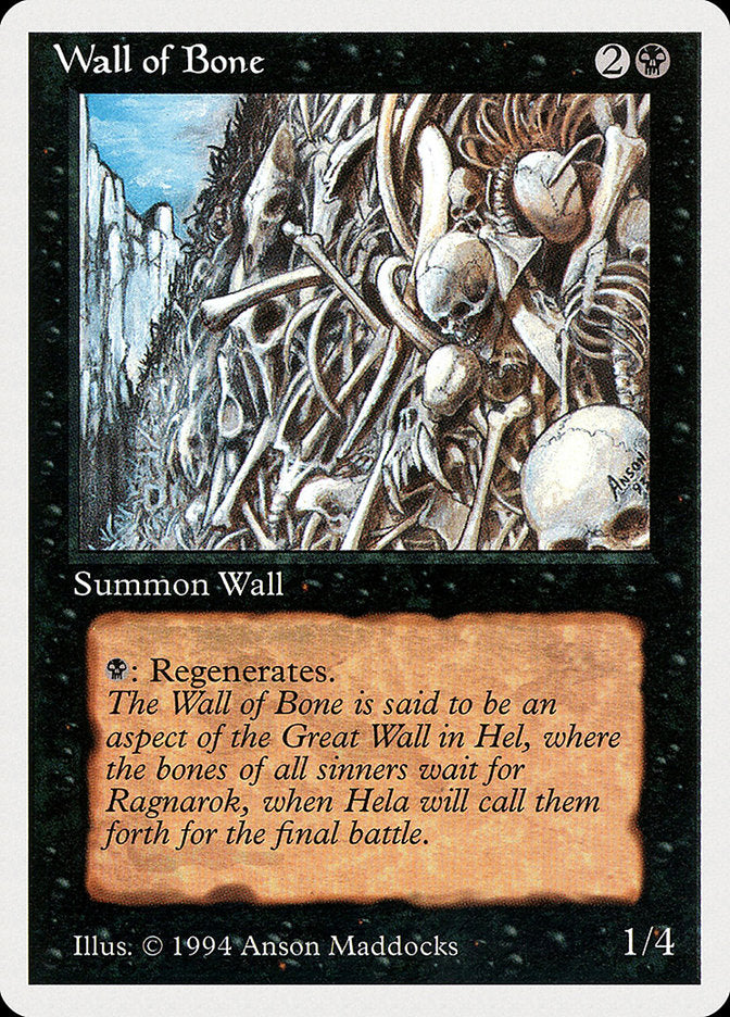 Wall of Bone [Summer Magic / Edgar] | Deep Dive Games St. Marys