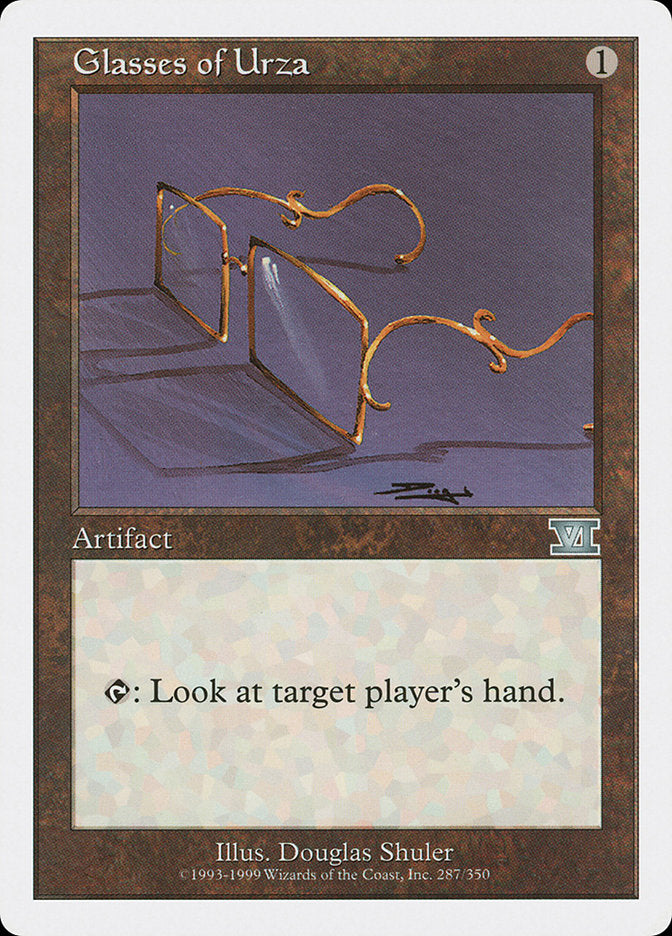 Glasses of Urza [Classic Sixth Edition] | Deep Dive Games St. Marys