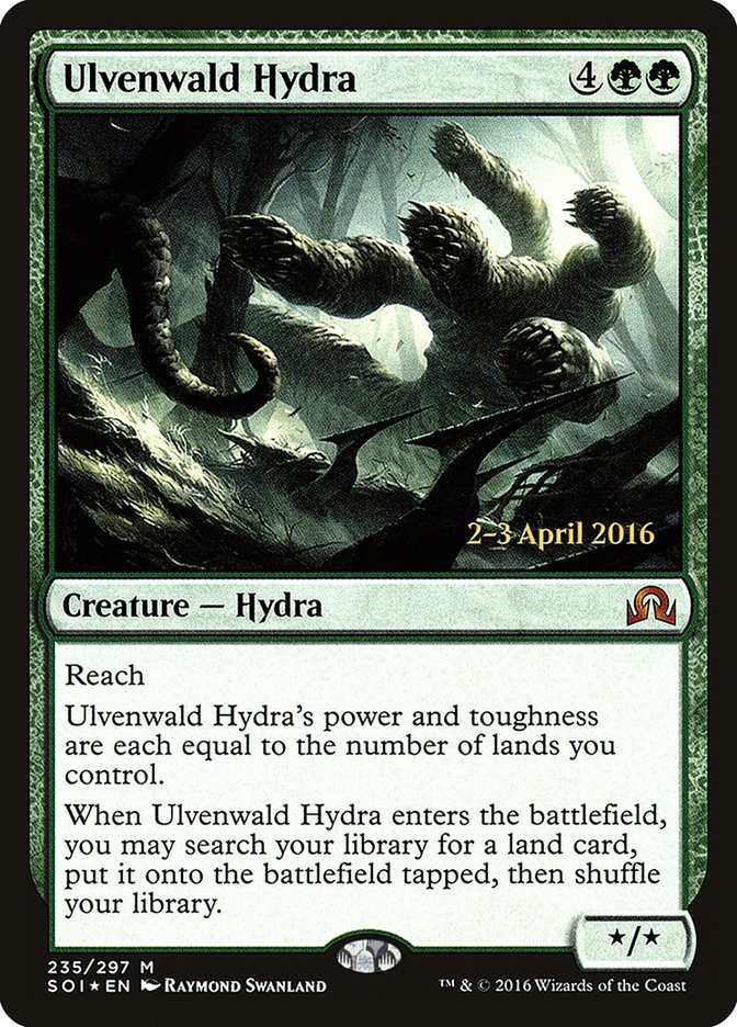 Ulvenwald Hydra [Shadows over Innistrad Prerelease Promos] | Deep Dive Games St. Marys