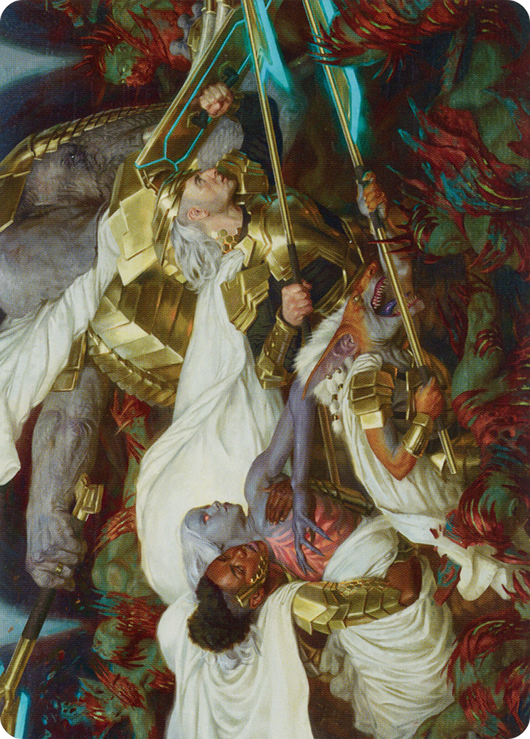 Storm the Seedcore Art Card [March of the Machine Art Series] | Deep Dive Games St. Marys