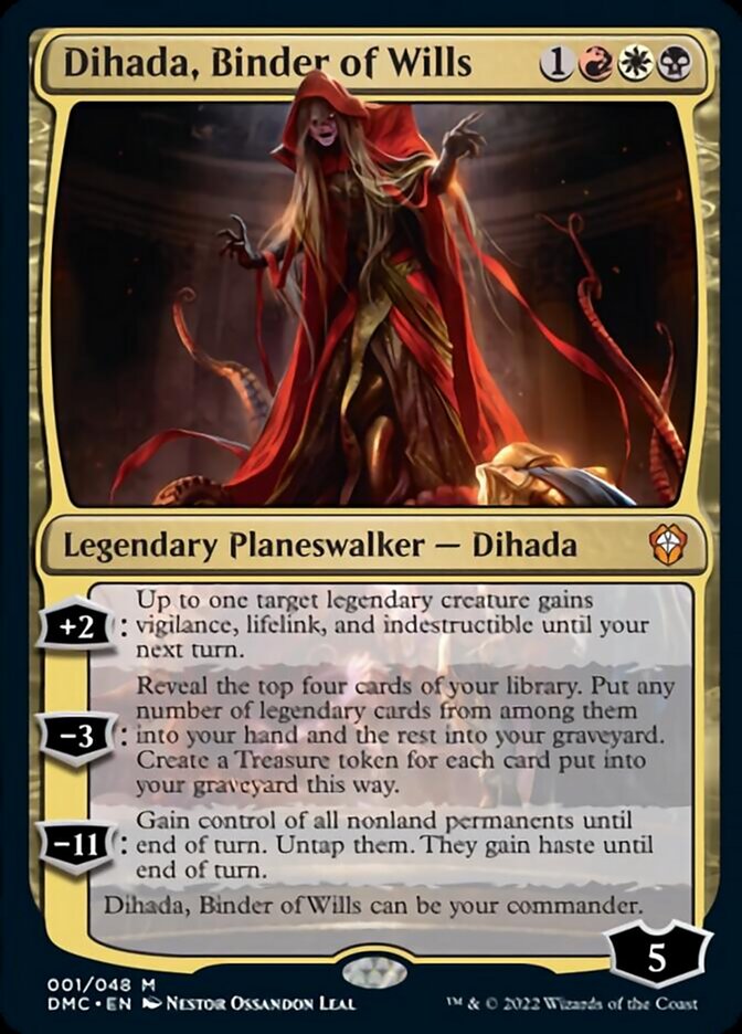 Dihada, Binder of Wills [Dominaria United Commander] | Deep Dive Games St. Marys