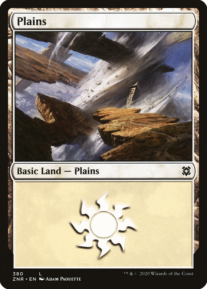 Plains (380) [Zendikar Rising] | Deep Dive Games St. Marys