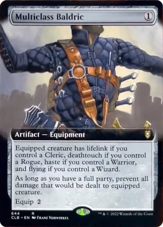 Multiclass Baldric (Extended Art) [Commander Legends: Battle for Baldur's Gate] | Deep Dive Games St. Marys